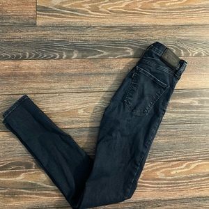 Levis high rise skinny